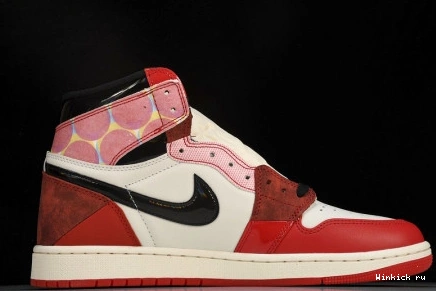 Spider-Verse Jordan Spider-Man Retro 1 OG the High Across 1121